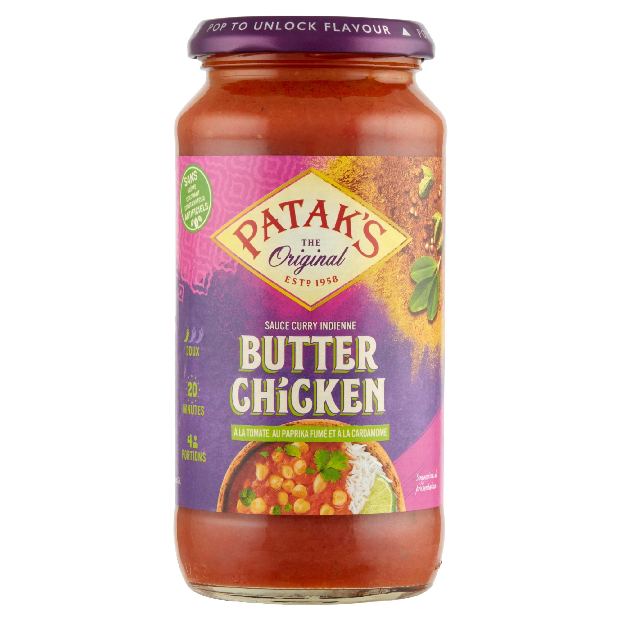 Patak's Vajas csirke indiai mártás
