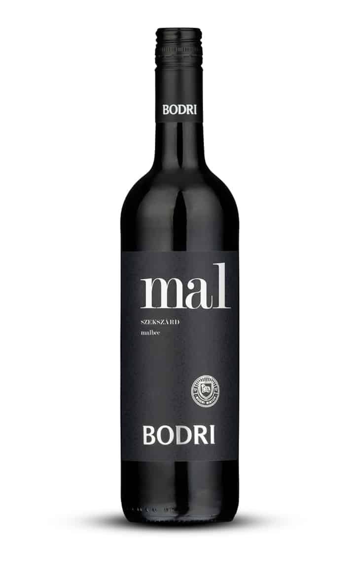 Bodri Malbec száraz vörösbor