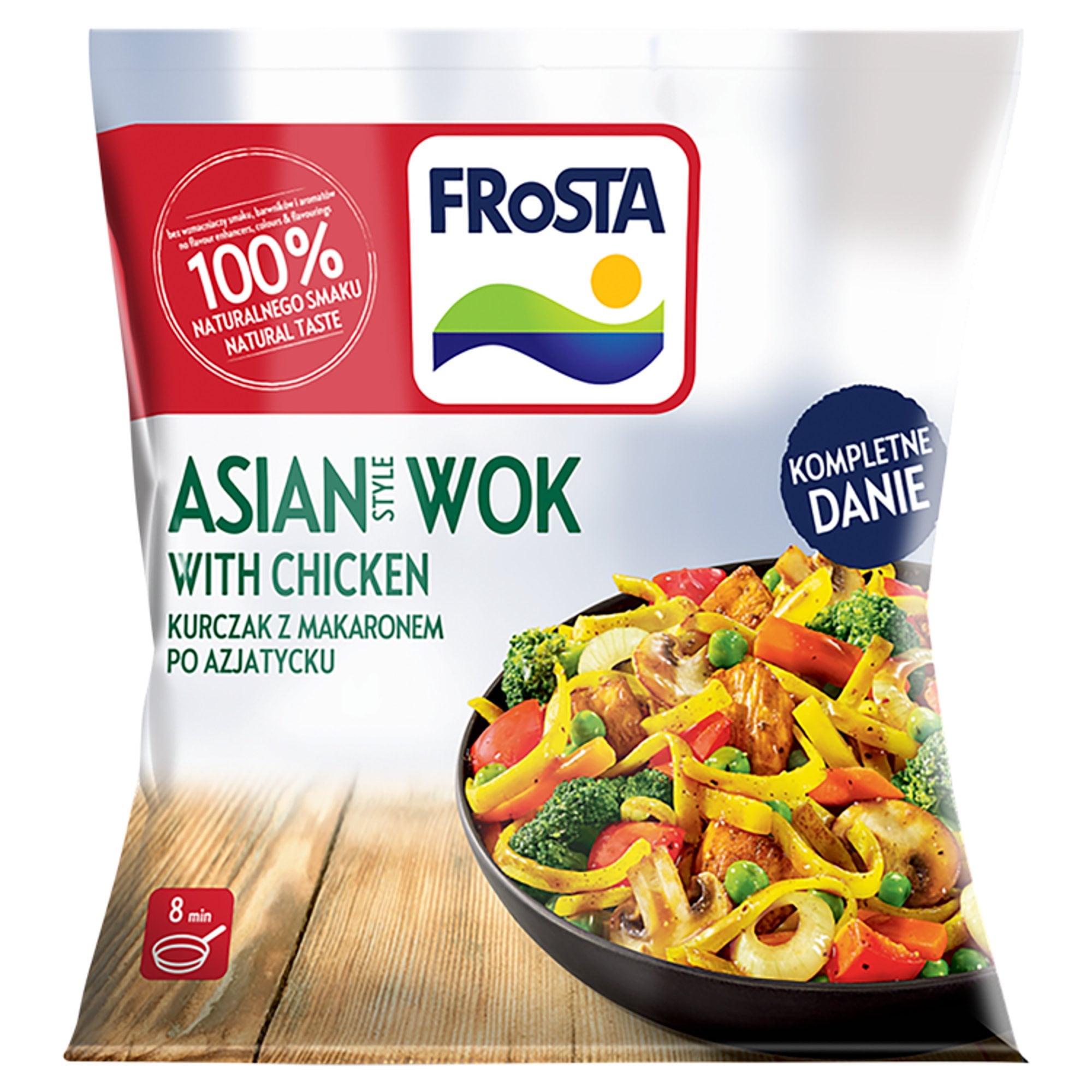 FRoSTA Ázsiai csirkés wok étel, csípős