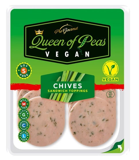 Queen of Peas Snidlinges vegán szendvicsfeltét, gluténmentes