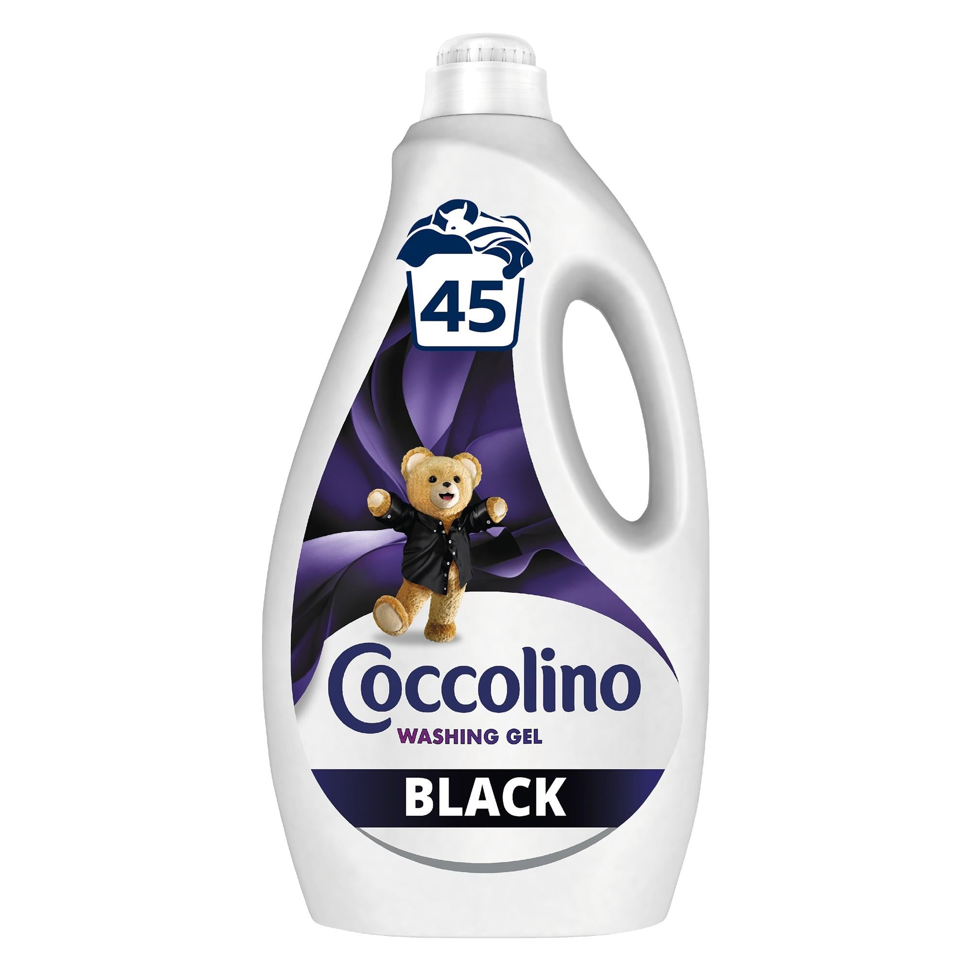 Coccolino Black mosószer fekete és sötét ruhákhoz, 45 mosás, 1.8 l