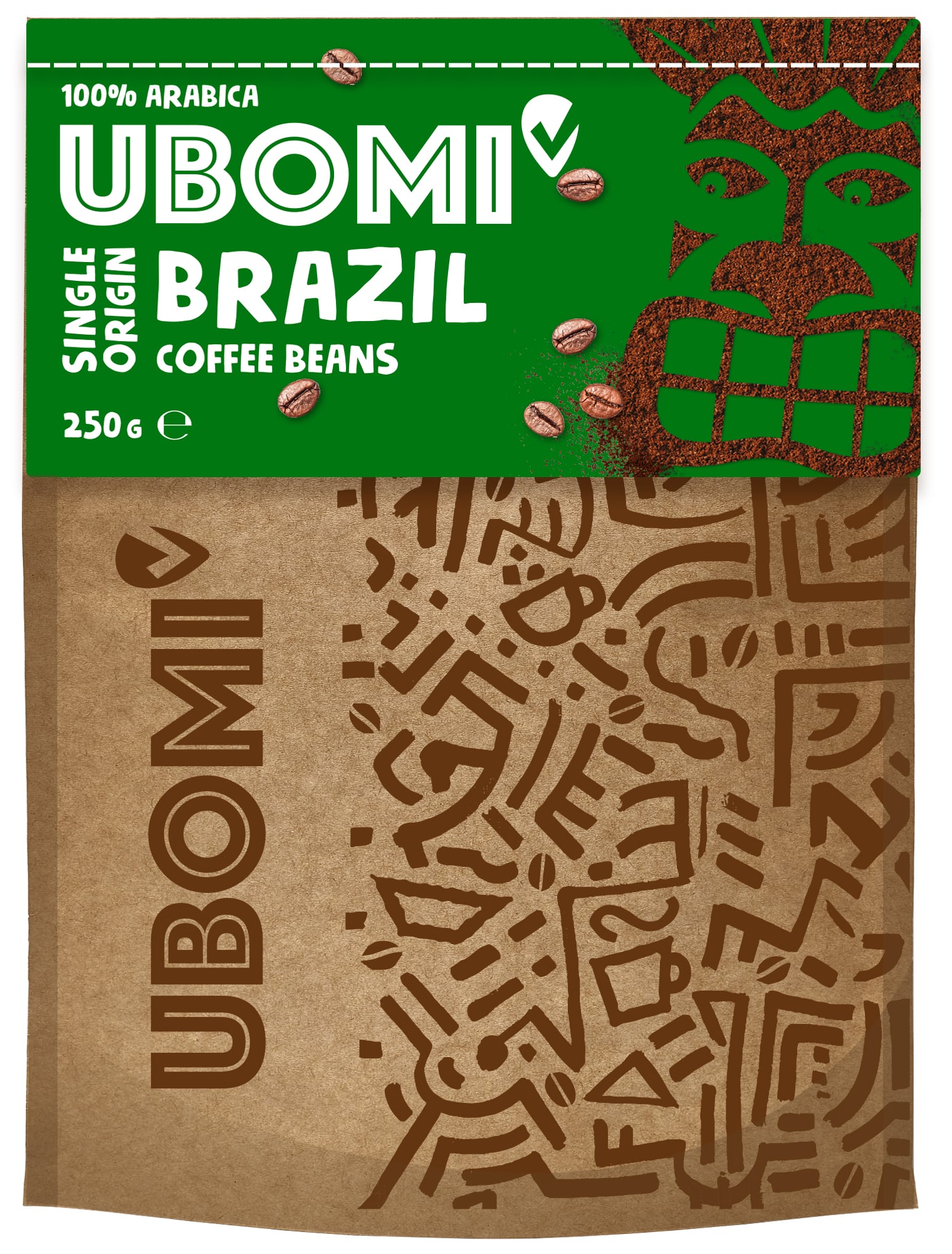 UBOMI Single Origin Brasil szemes kávé