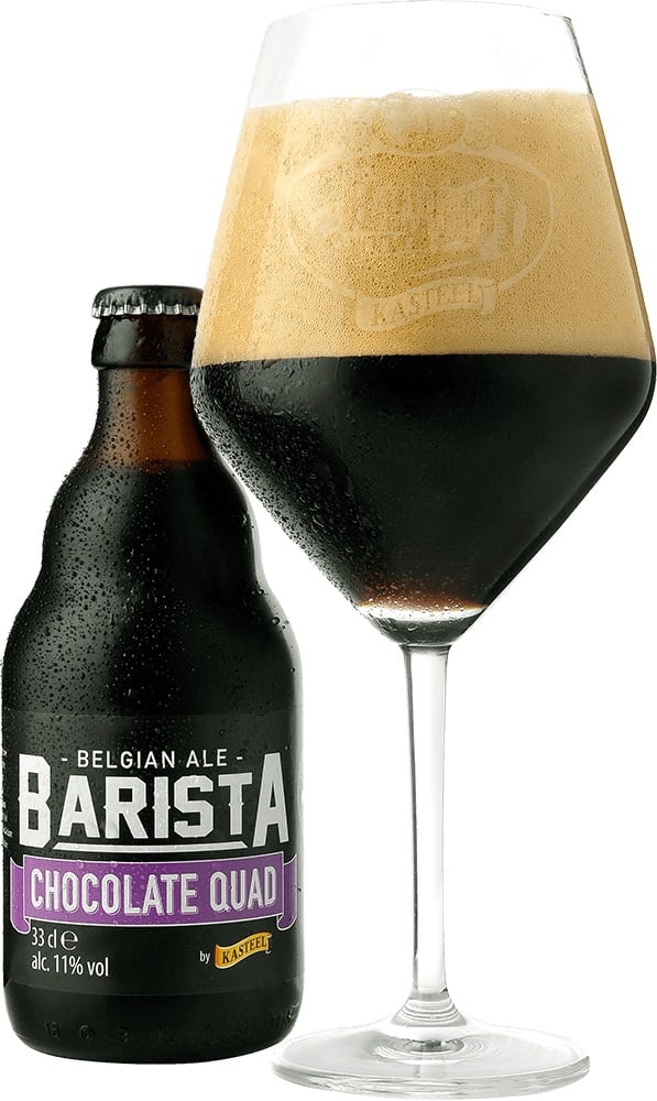 Kasteel Barista Chocolate Quad  - erős kávés-csokoládés barna ale
