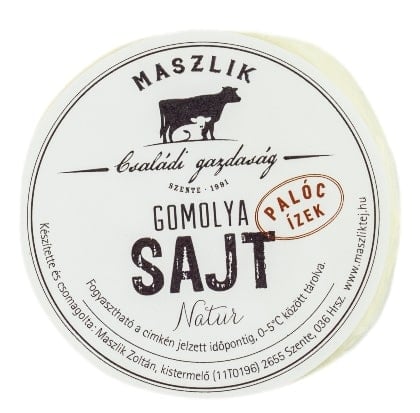 Maszlik Natúr gomolya sajt