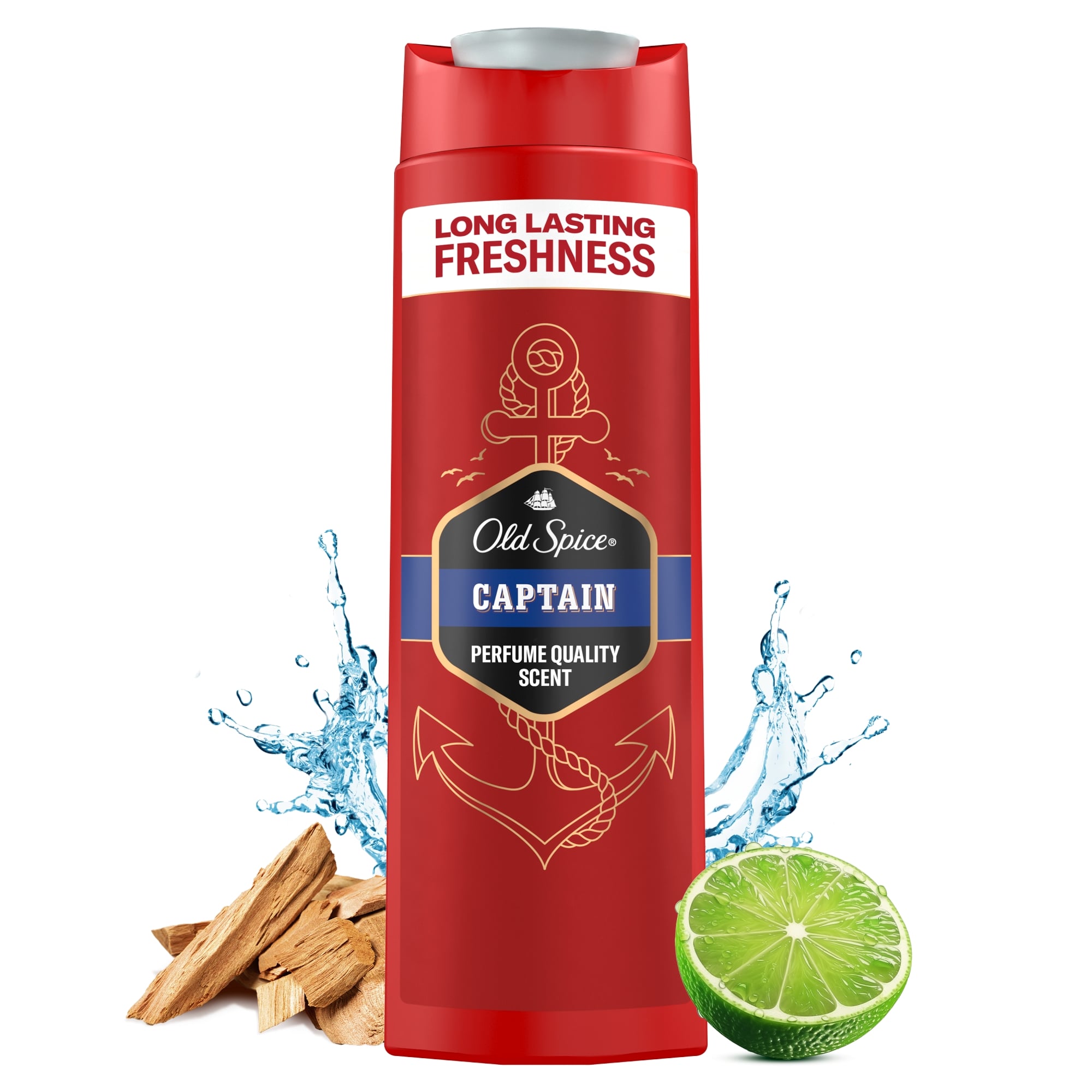 Old Spice Captain Tusfürdő És Sampon Férfiaknak