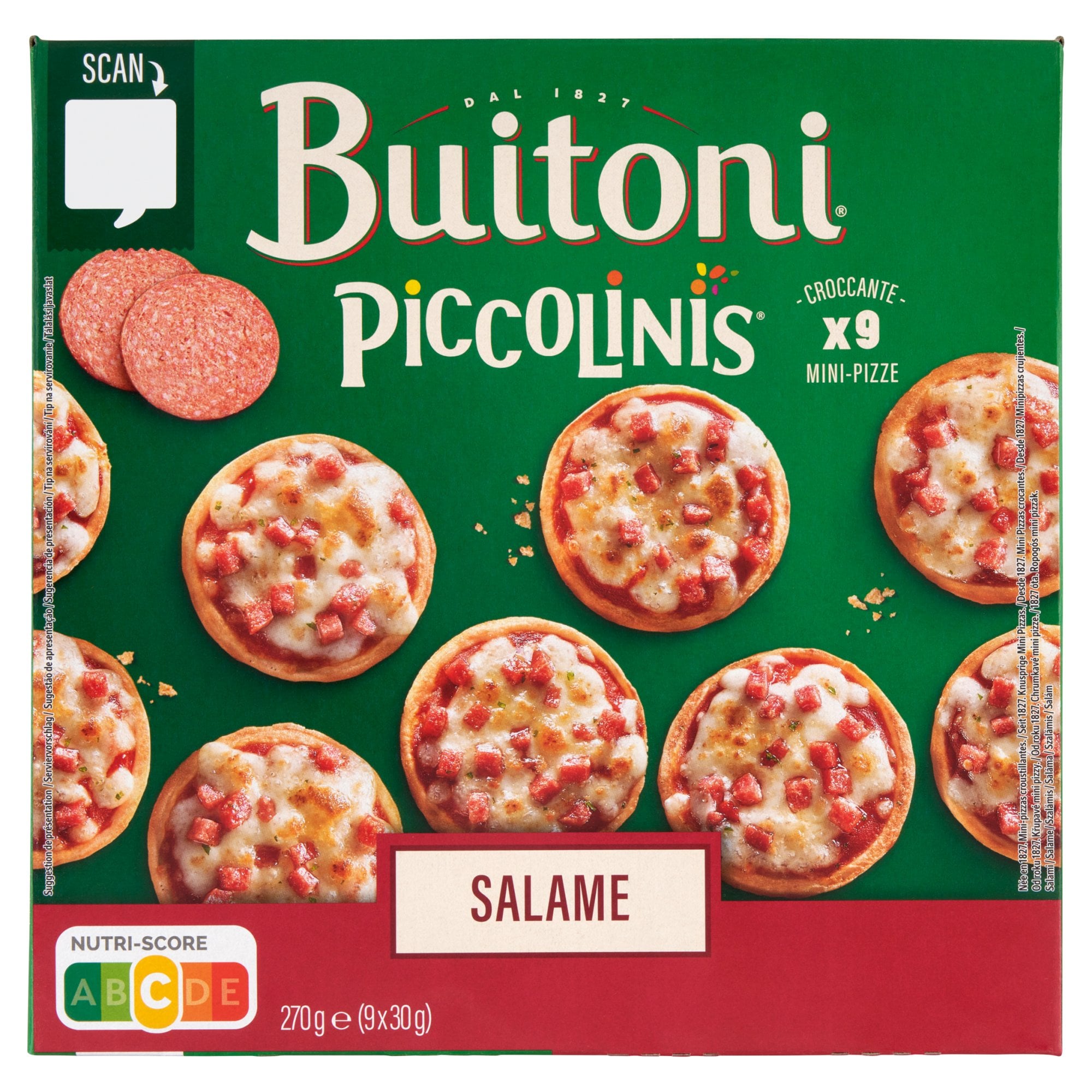 Buitoni Piccolinis Szalámis