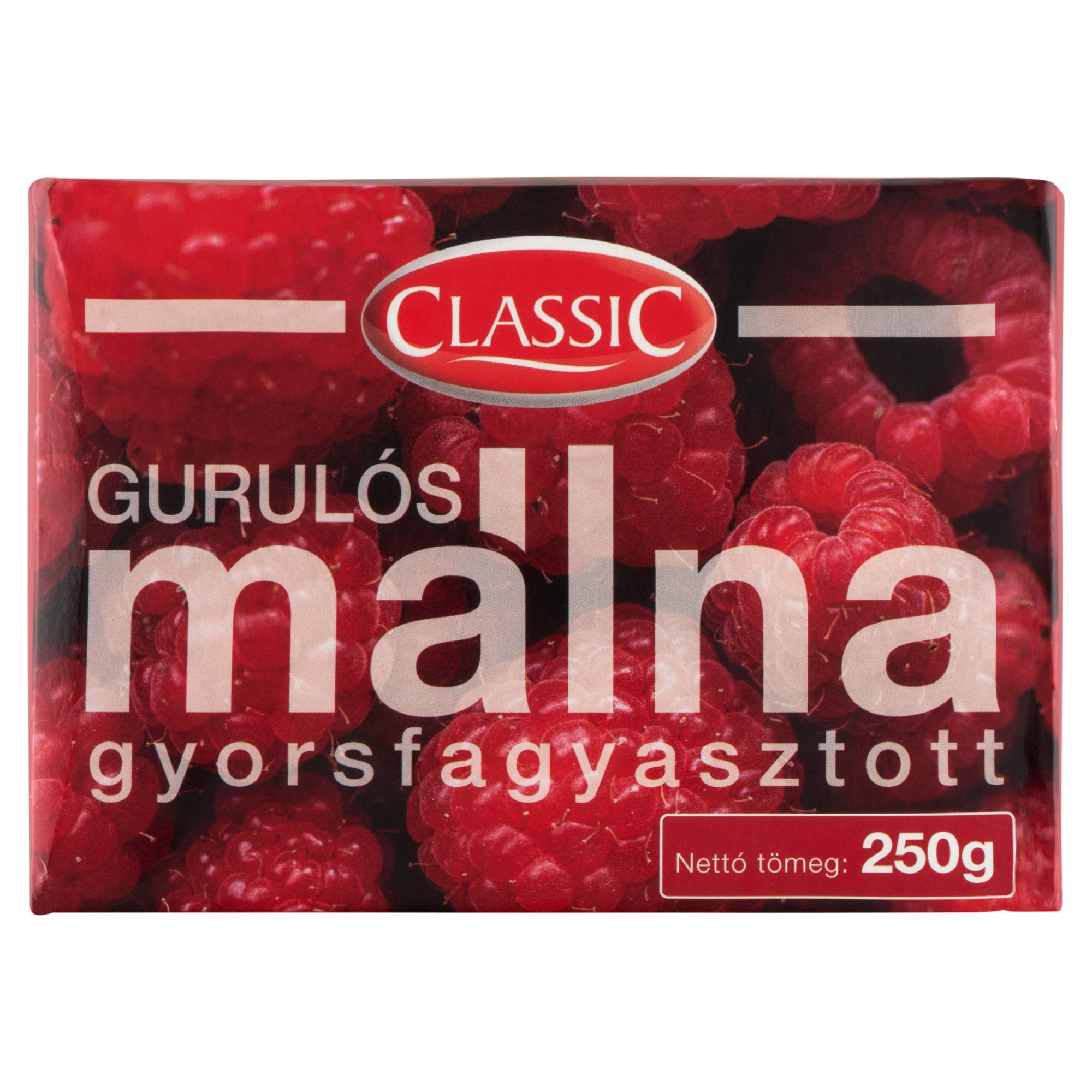Classic gyorsfagyasztott gurulós málna
