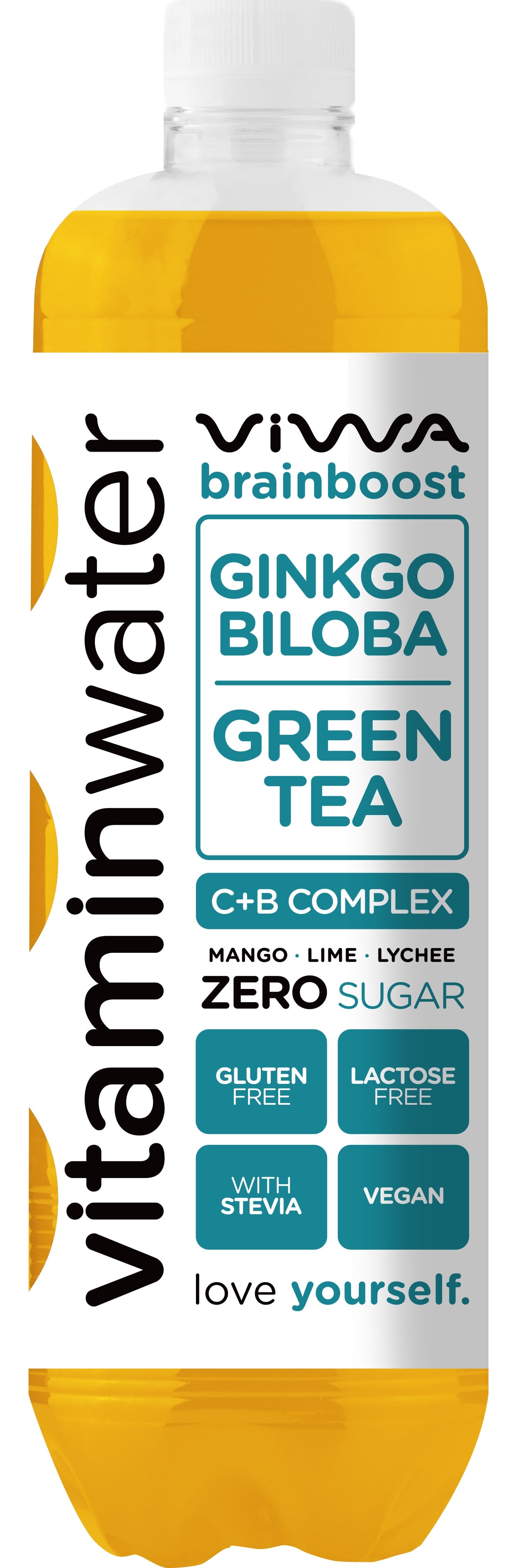 Viwa Brain Boost szénsavmentes mangó-lime-licsi ízű üdítőital