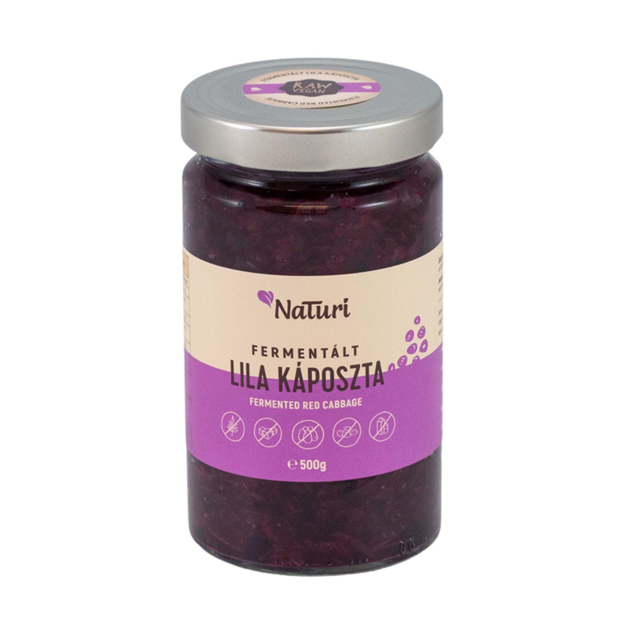 NaTuri Fermentált Lila Káposzta - Nagy