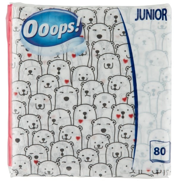 Ooops! Junior szalvéta 1 rétegű