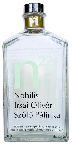 Nobilis Irsai Olivér Szőlő pálinka 40%