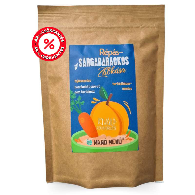ManóMenü® Répás- sárgabarackos zabkása
