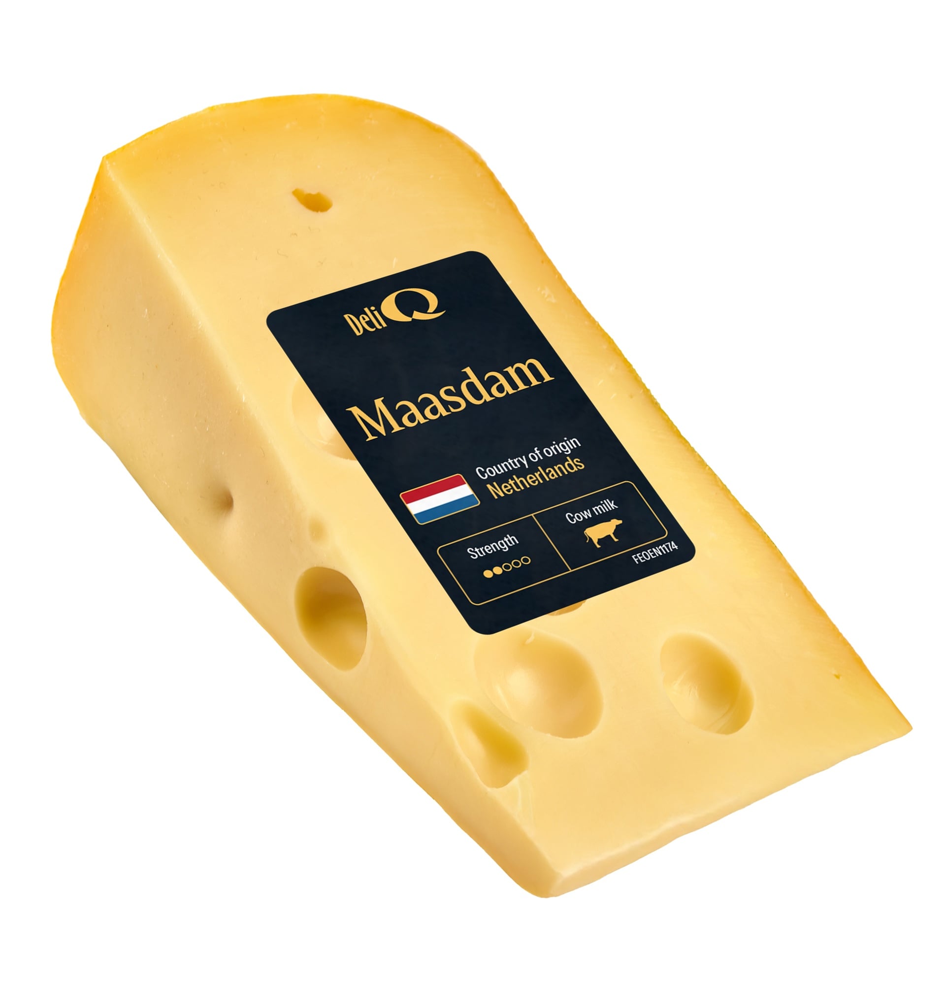 Deli Q Maasdam Darabolt sajt