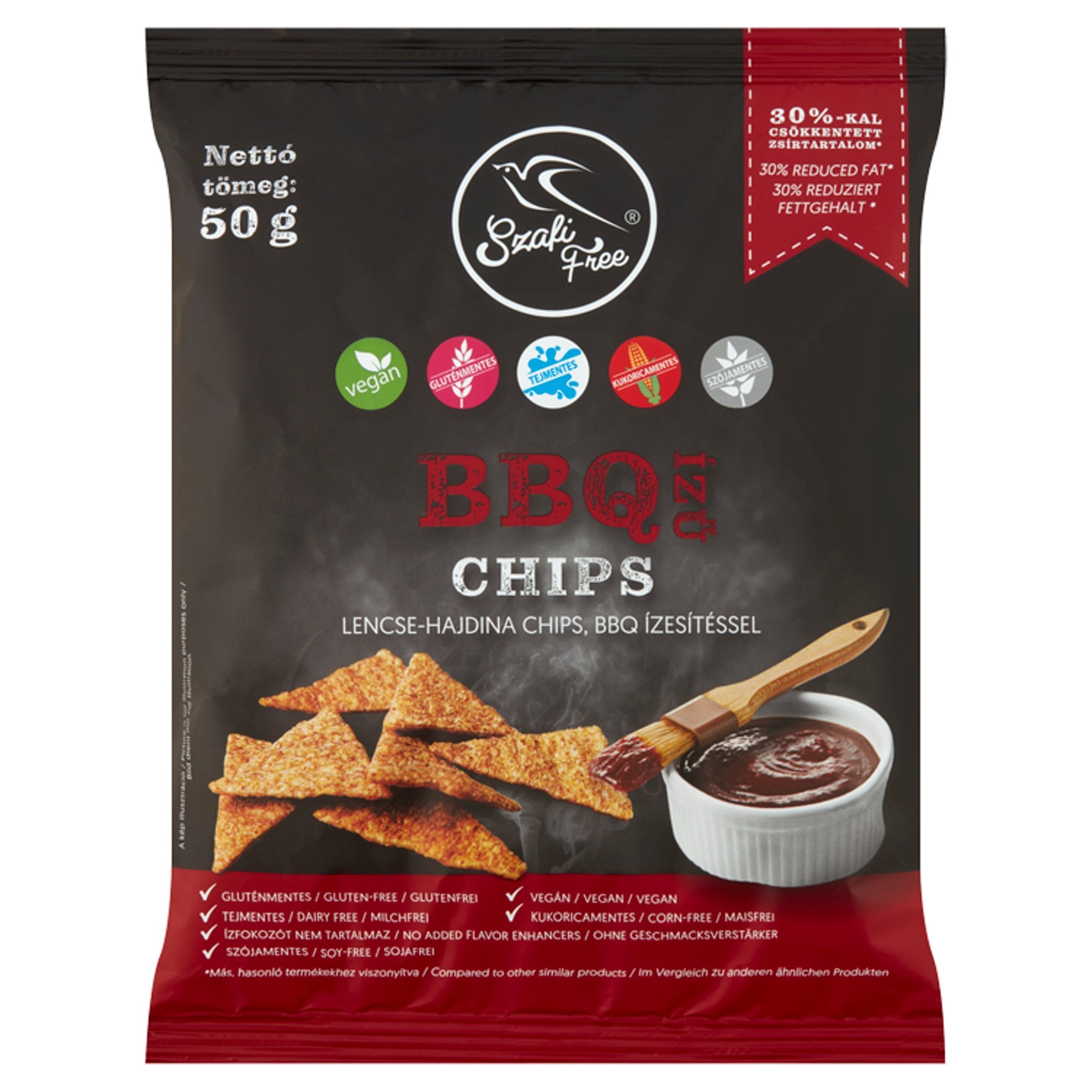 Szafi Free BBQ ízű chips (gluténmentes)