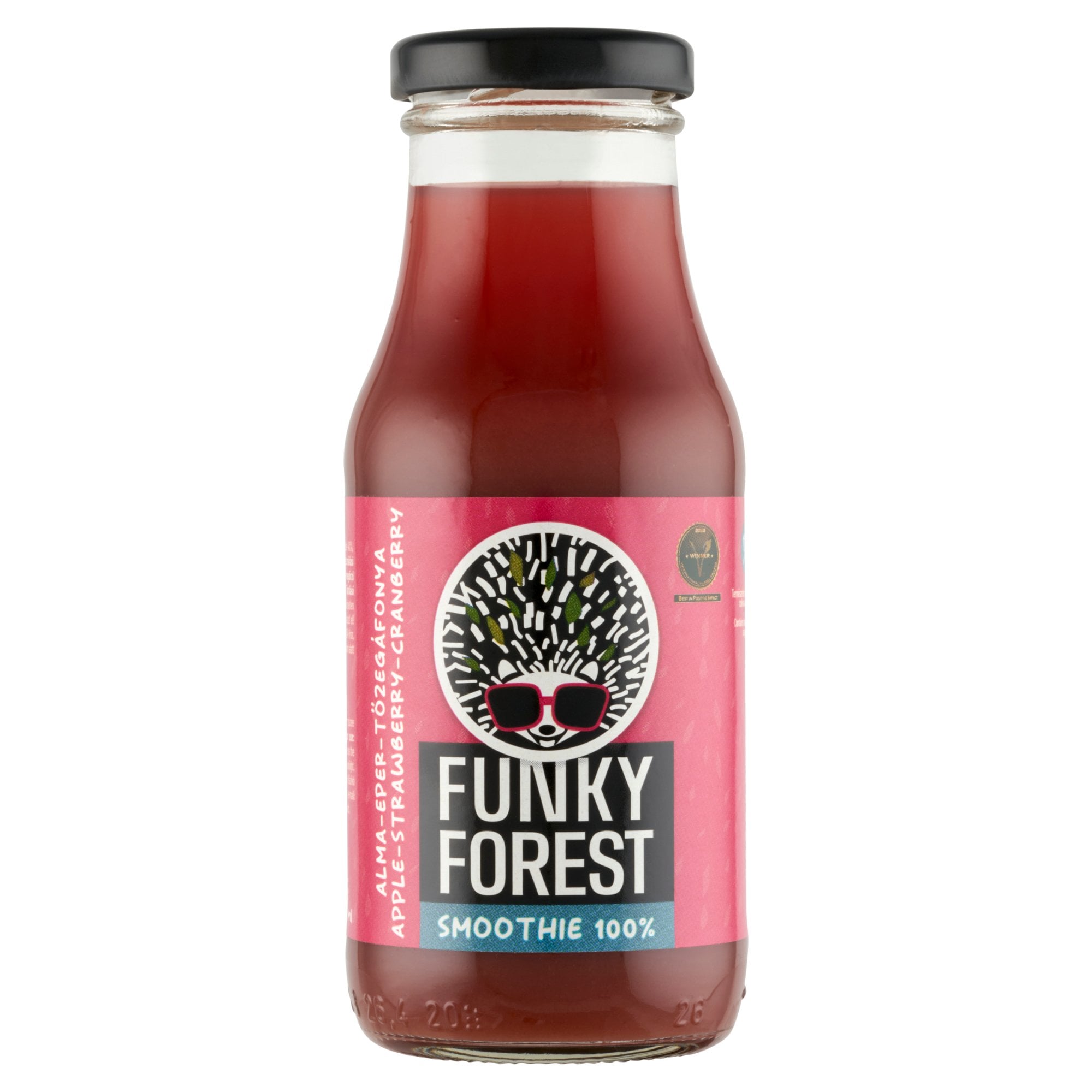 Funky Forest alma - eper - tőzegáfonya smoothie