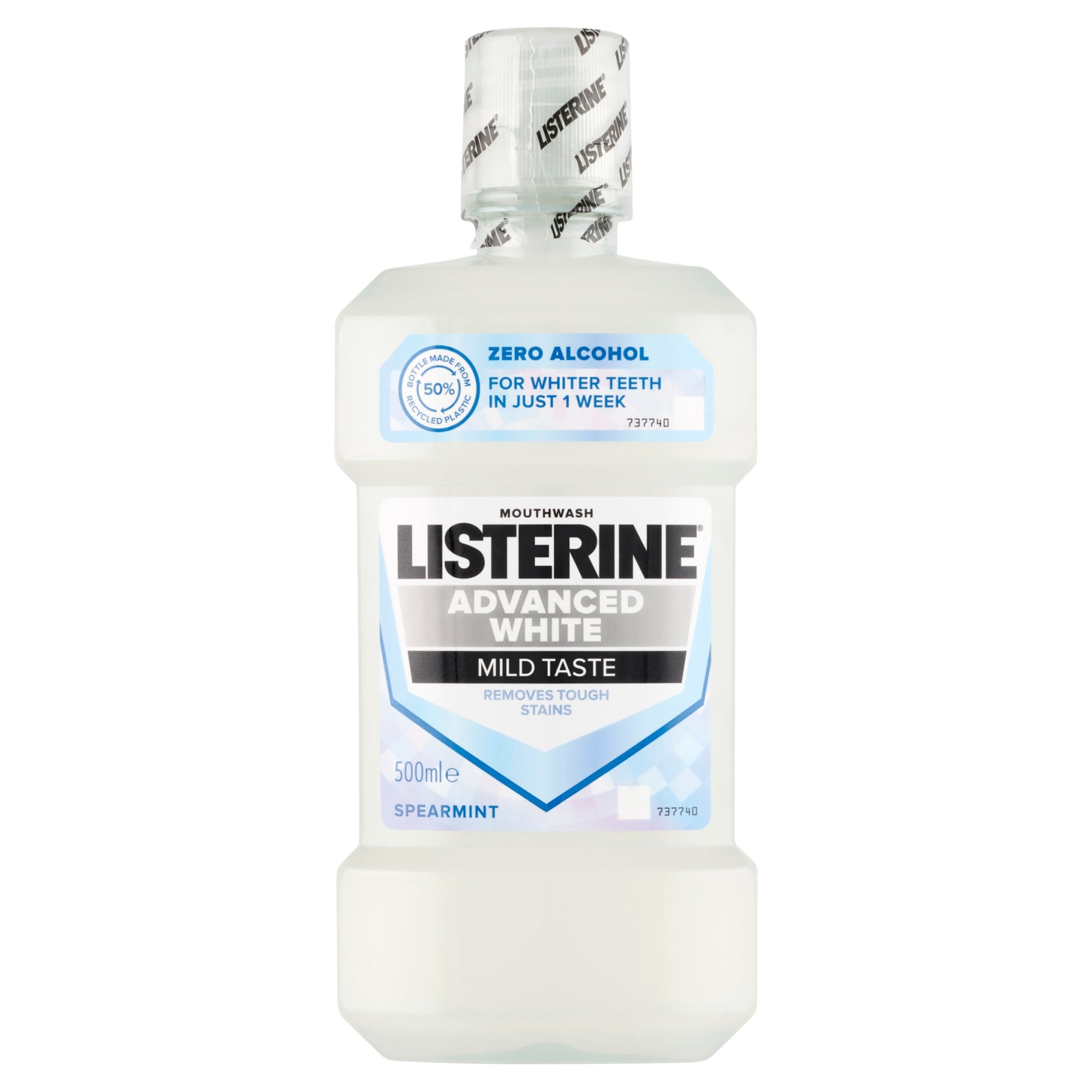 Listerine Advenced White Mild Taste szájvíz