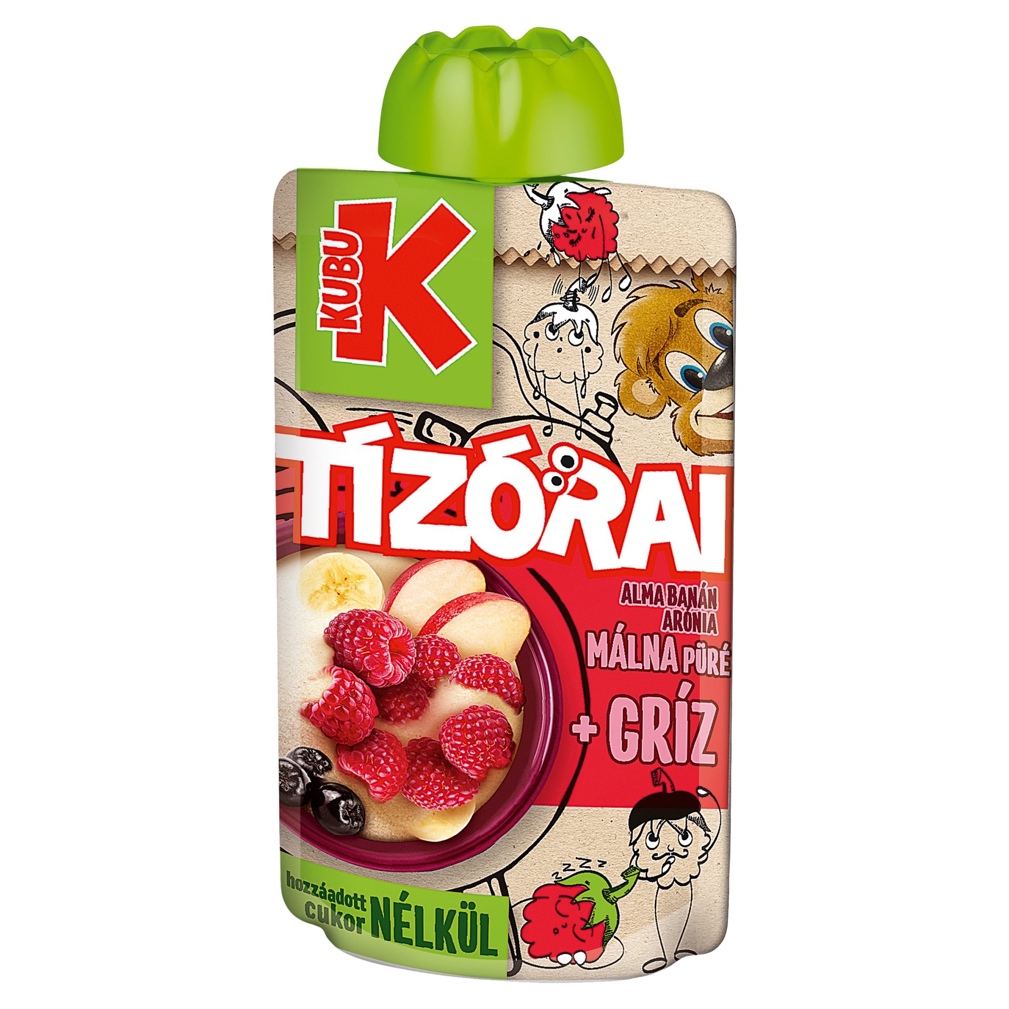 Kubu Tízórai Málna + Gríz