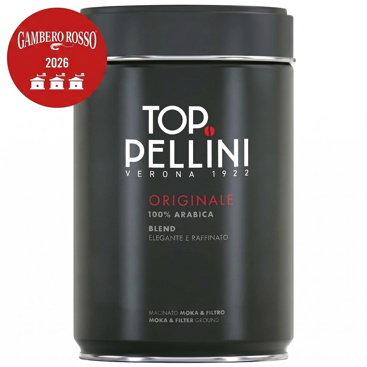 Pellini TOP 100% arabica őrölt kávé