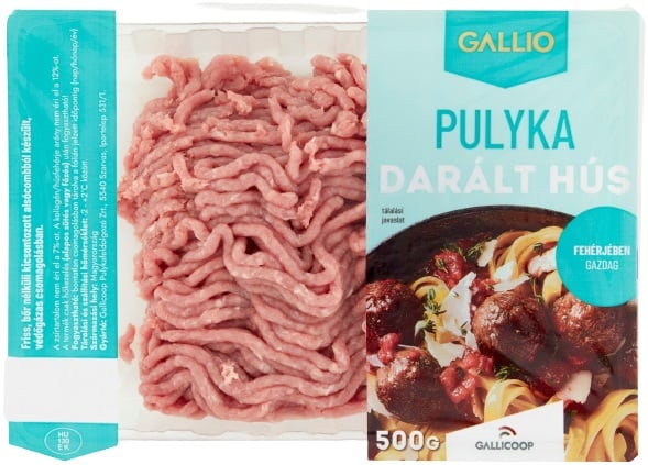 Gallio Friss pulyka darált alsócombfilé