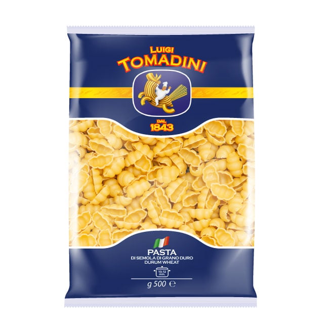 Luigi Tomadini Nagykagyló (Gnocchi) durum száraztészta