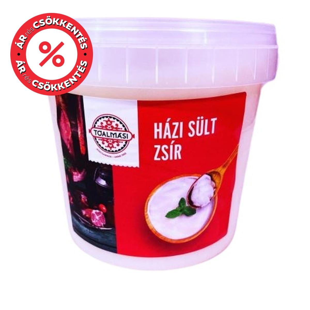 Tóalmási házi sült sertés zsír
