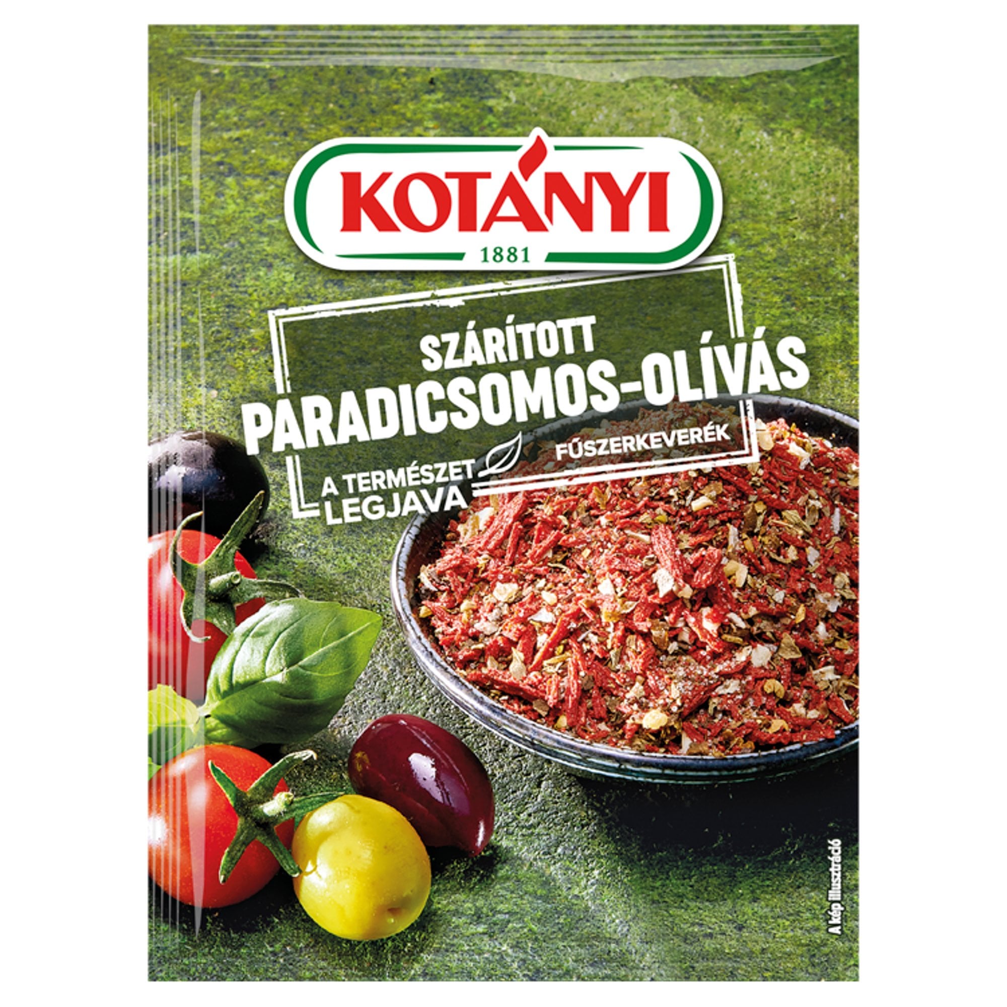 Kotányi Szárított paradicsomos-olívás fűszerkeverék