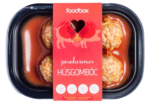 Foodbox Paradicsomos húsgombóc
