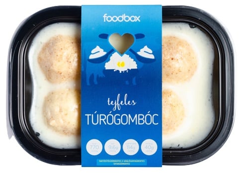 Foodbox Tejfeles túrógombóc