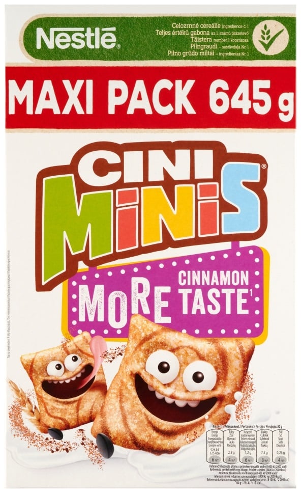 Nestlé Cini Minis gabonapehely