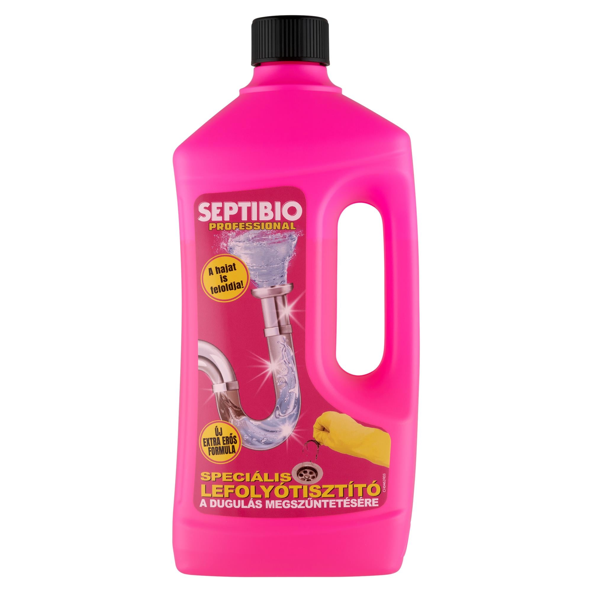 SEPTIBIO Speciális fürdőszobai lefolyótisztító (hajcsomók ellen)