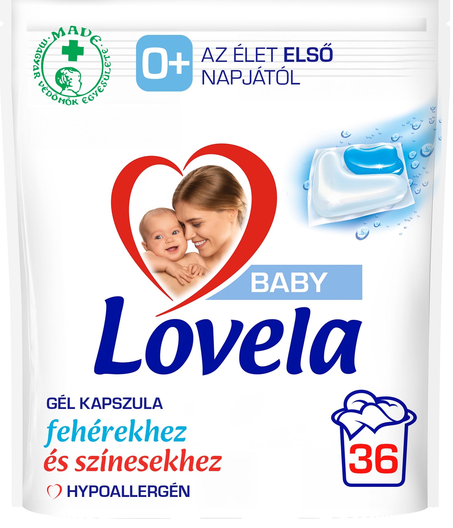 Lovela Baby Hipoallergén Mosókapszula
