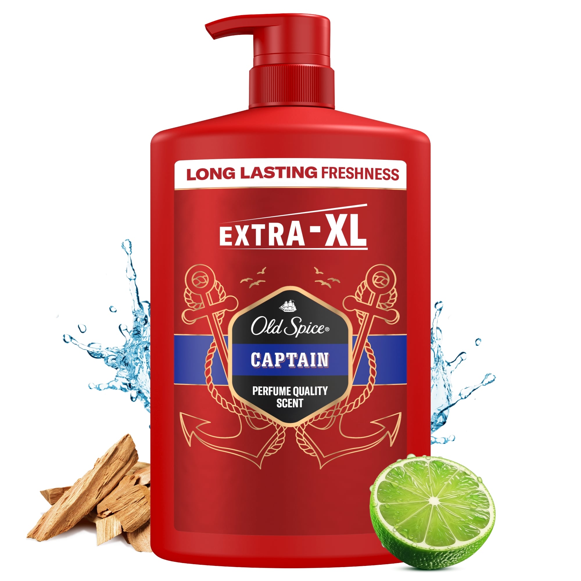 Old Spice Captain 3 az 1-ben Tusfürdő és Sampon