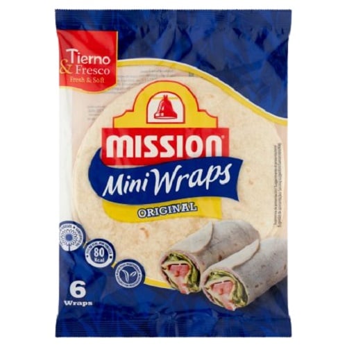 Mission mini tortilla - 15cm, 6 darab