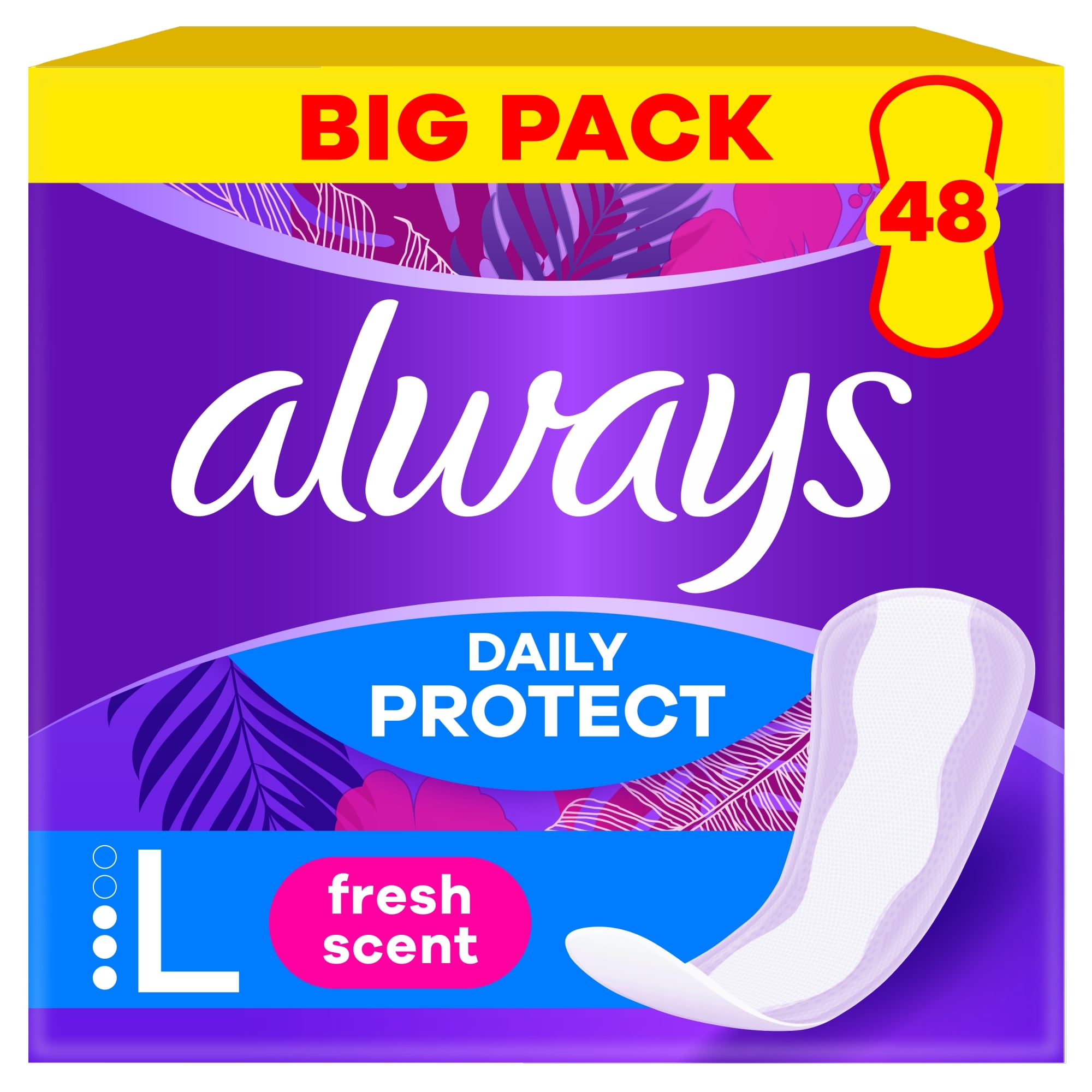 Always Daily Protect Tisztasági Betét Friss Illattal, Hosszú