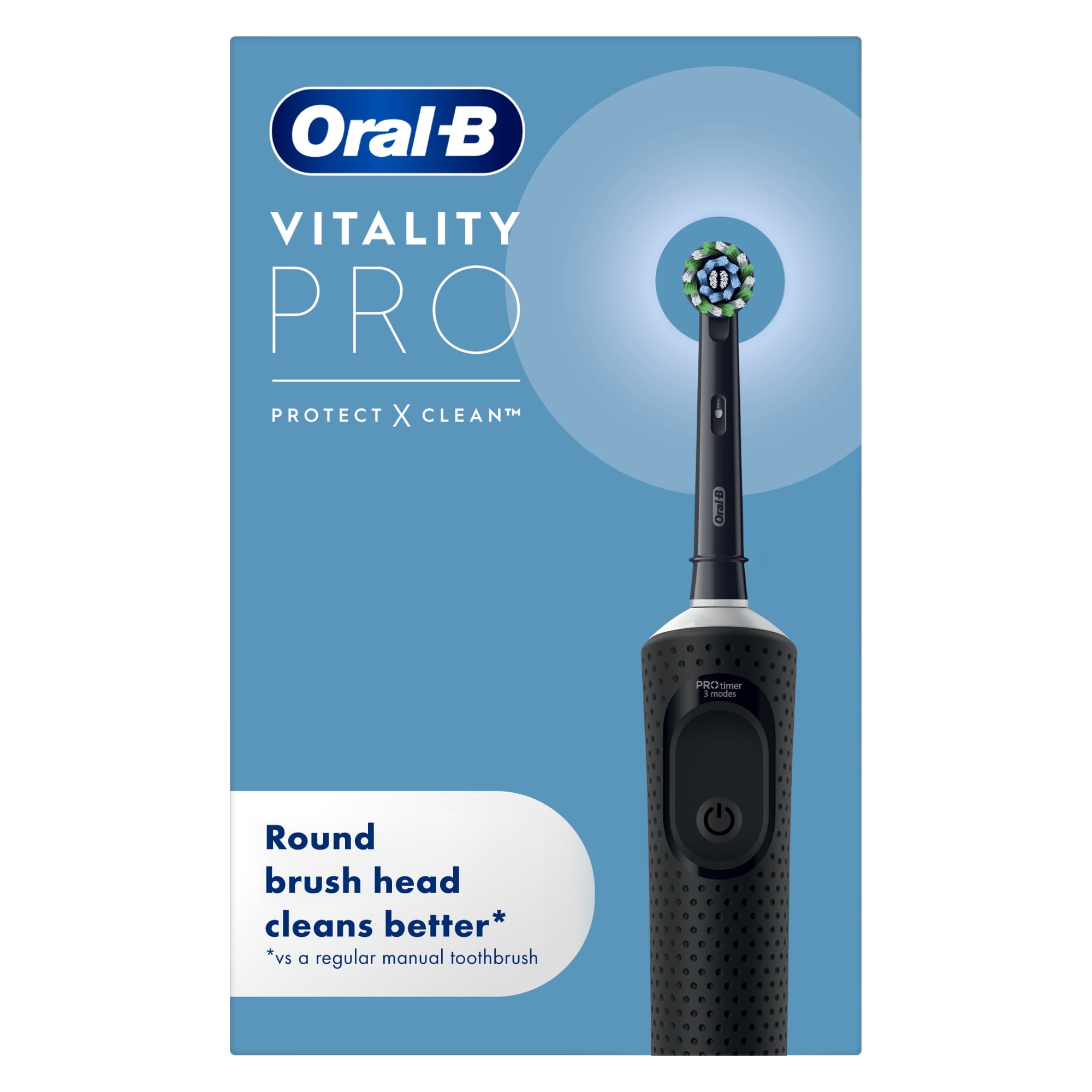 Oral-B Vitality Pro Elektromos Fogkefe, Fekete