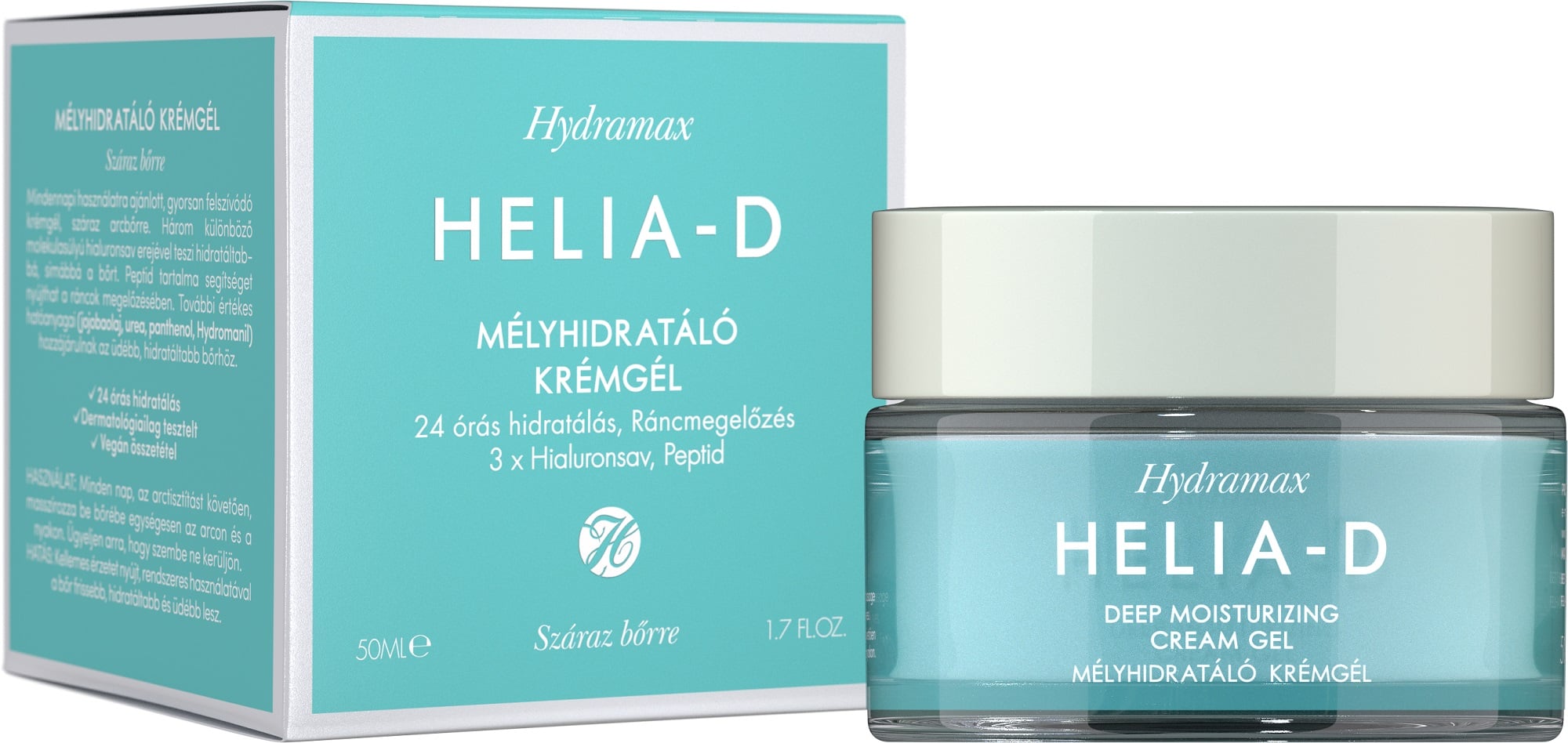 Helia-D Hydramax Mélyhidratáló Krémgél Száraz Bőrre