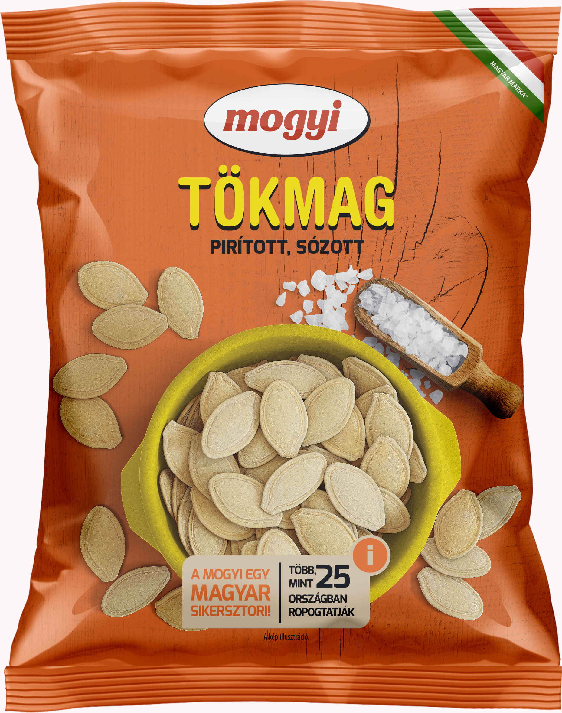 Mogyi pirított, sózott, tökmag