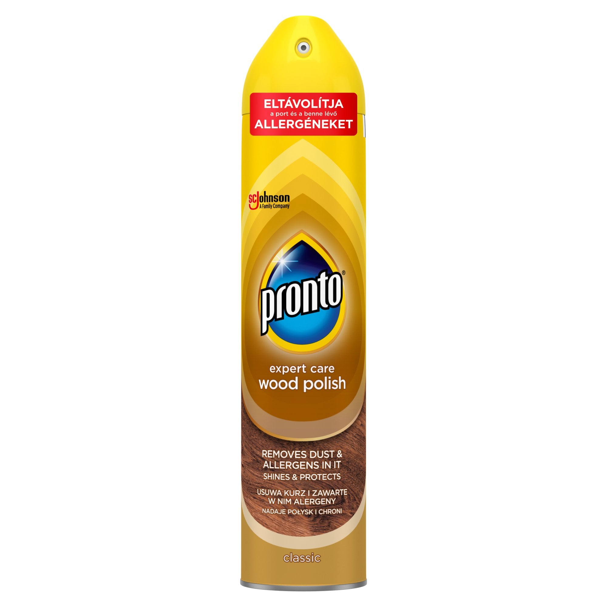 Pronto® Expert Care bútorápoló aeroszol - Classic