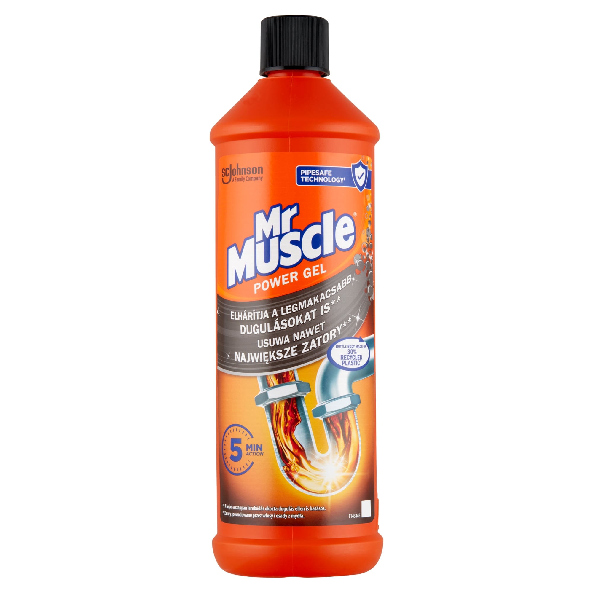 Mr Muscle® Lefolyótisztító gél