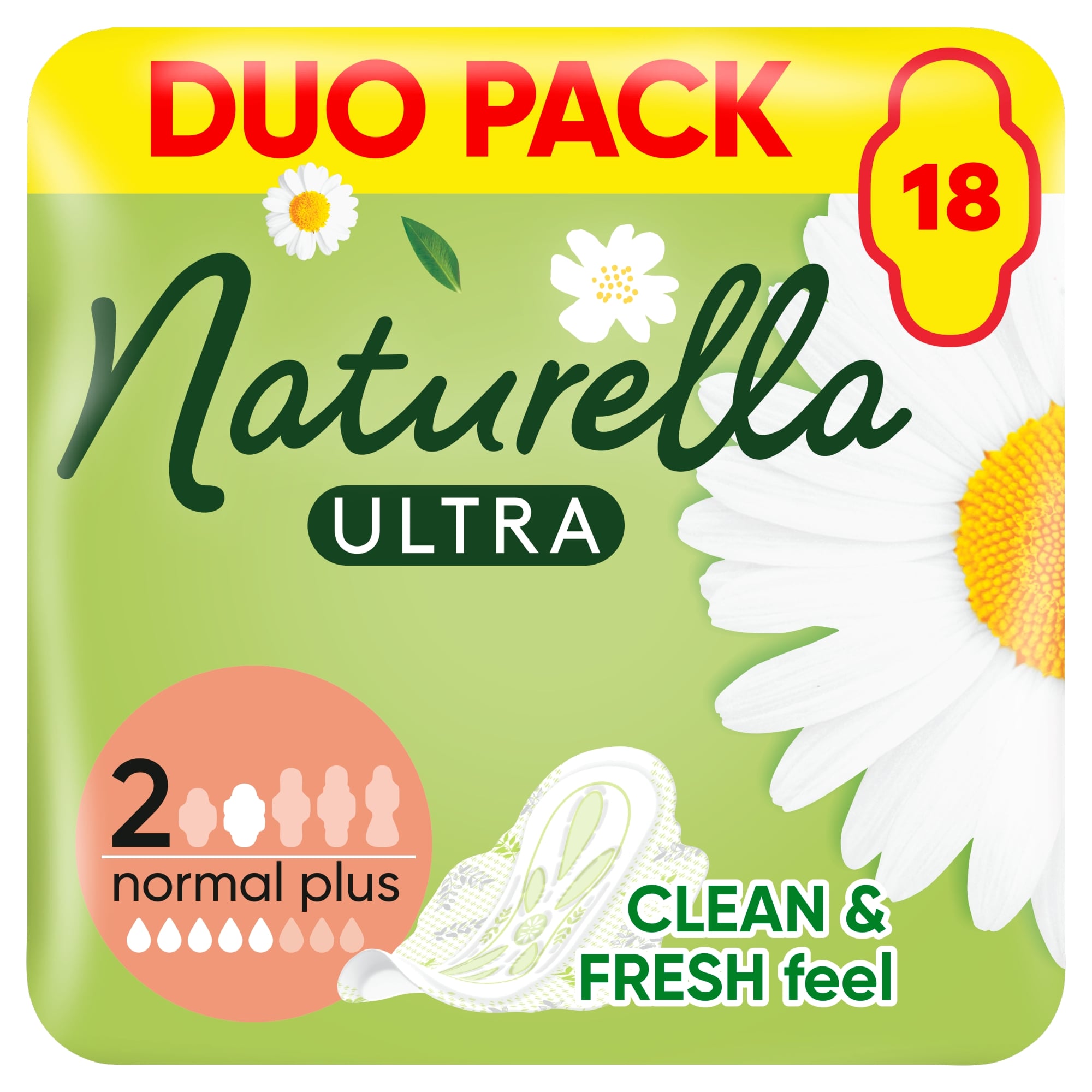 Naturella Ultra Normal Plus Egészségügyi Betét, 2-es méret