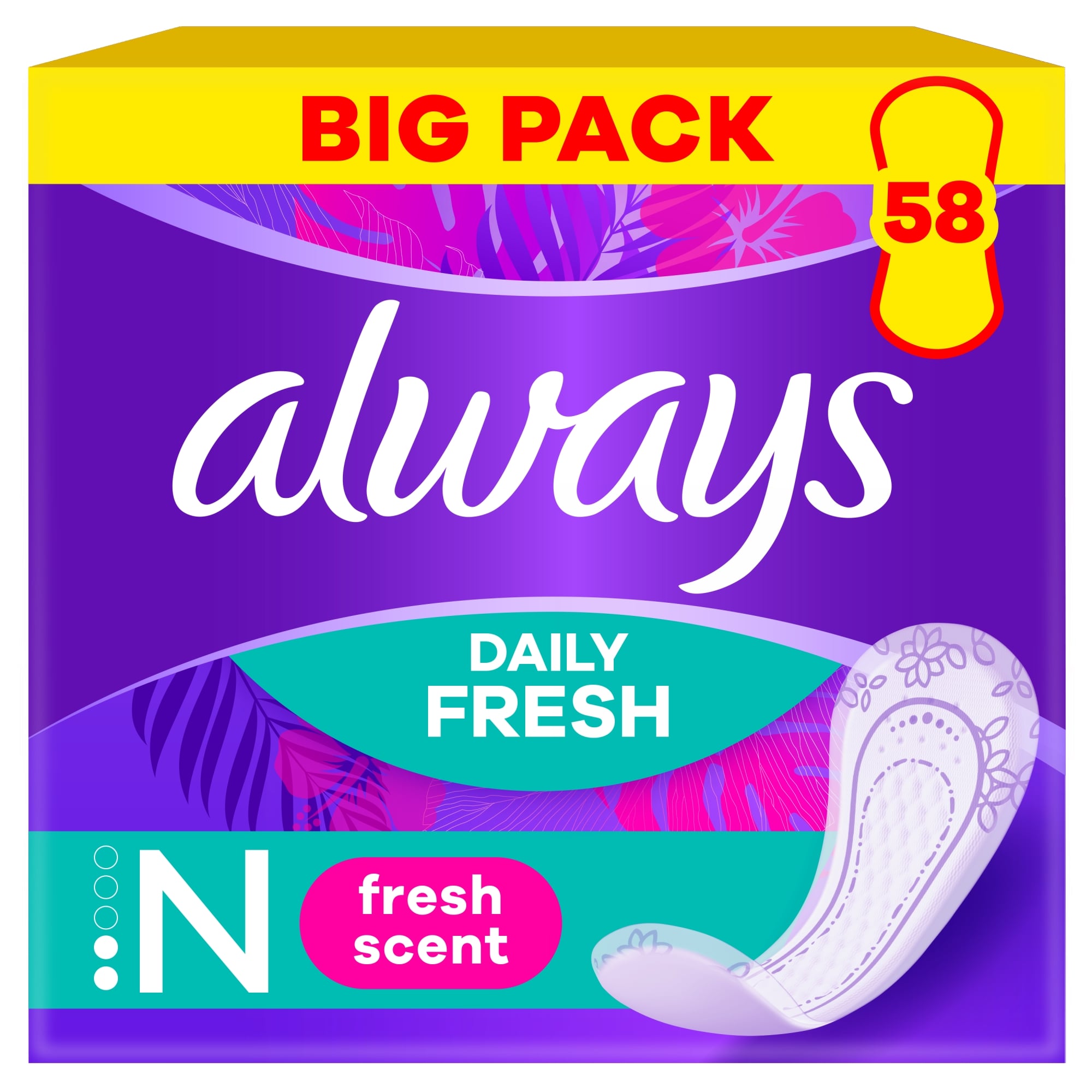 Always Dailies Normal Fresh Protect Friss illattal Tisztasági Betét
