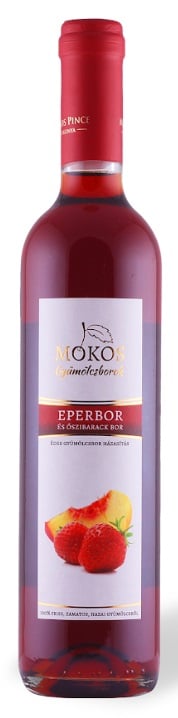 Mokos Prémium Eper-Őszibarack gyümölcsbor házasítás