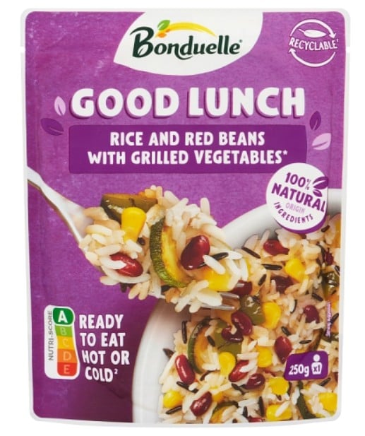 Bonduelle Good Lunch Rizs és Vörösbab