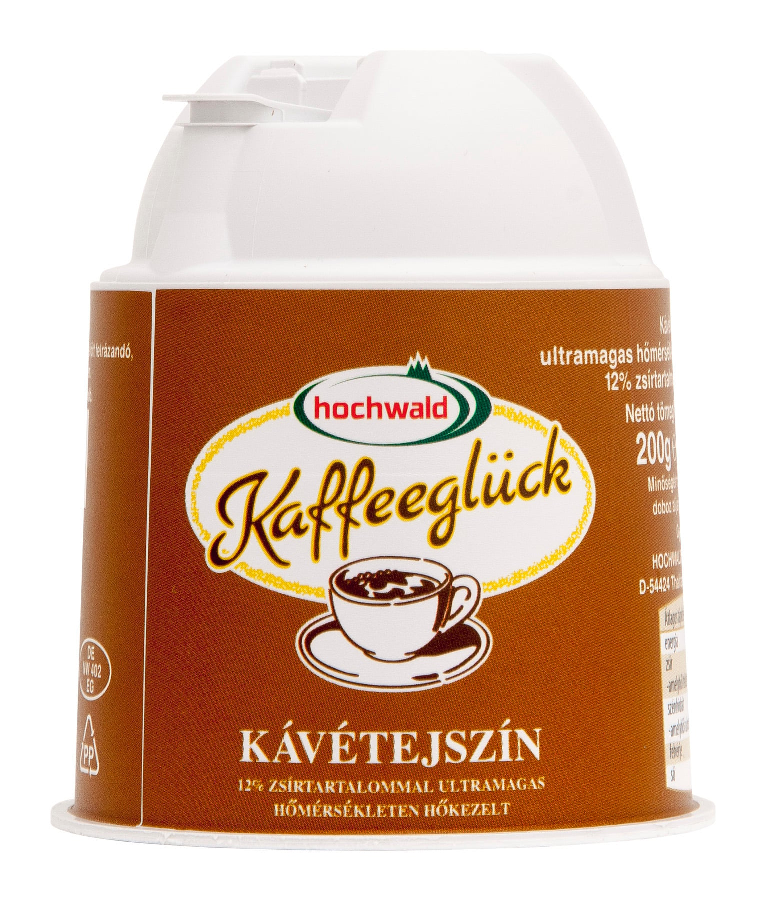 Hochwald Kancsós kávétejszín 12%