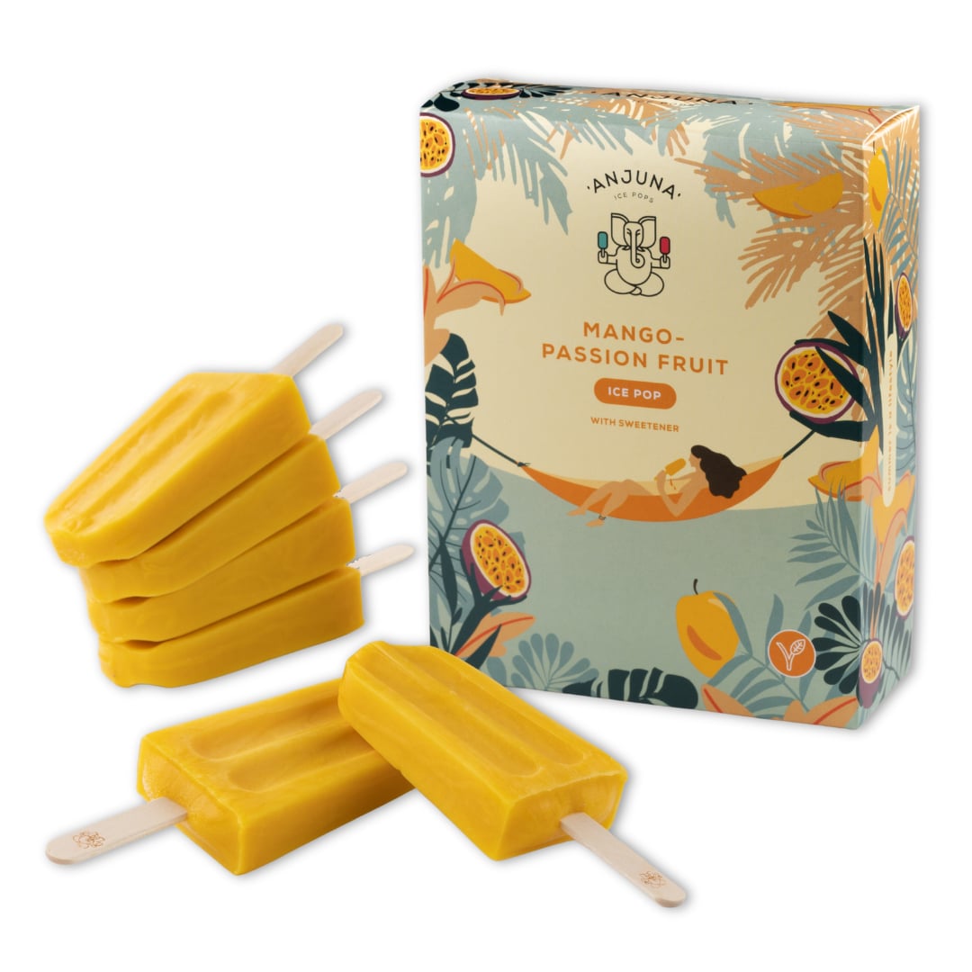ANJUNA Mangó-Maracuja jégkrém mini multipack