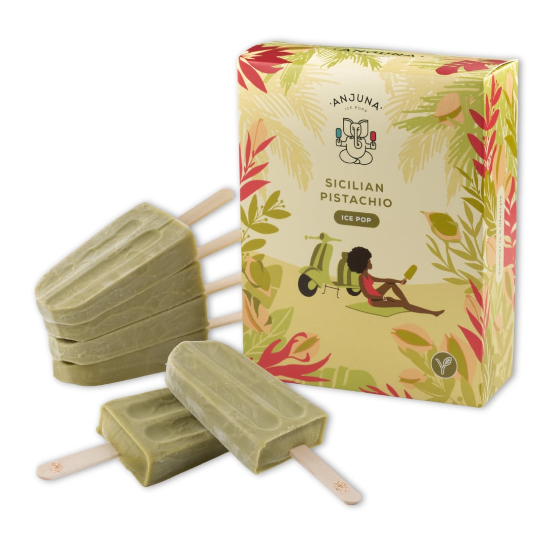 ANJUNA Szicíliai Pisztácia jégkrém mini multipack