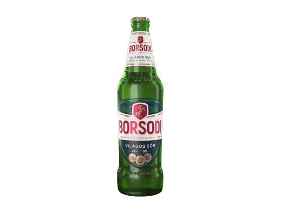 Borsodi Sör palack