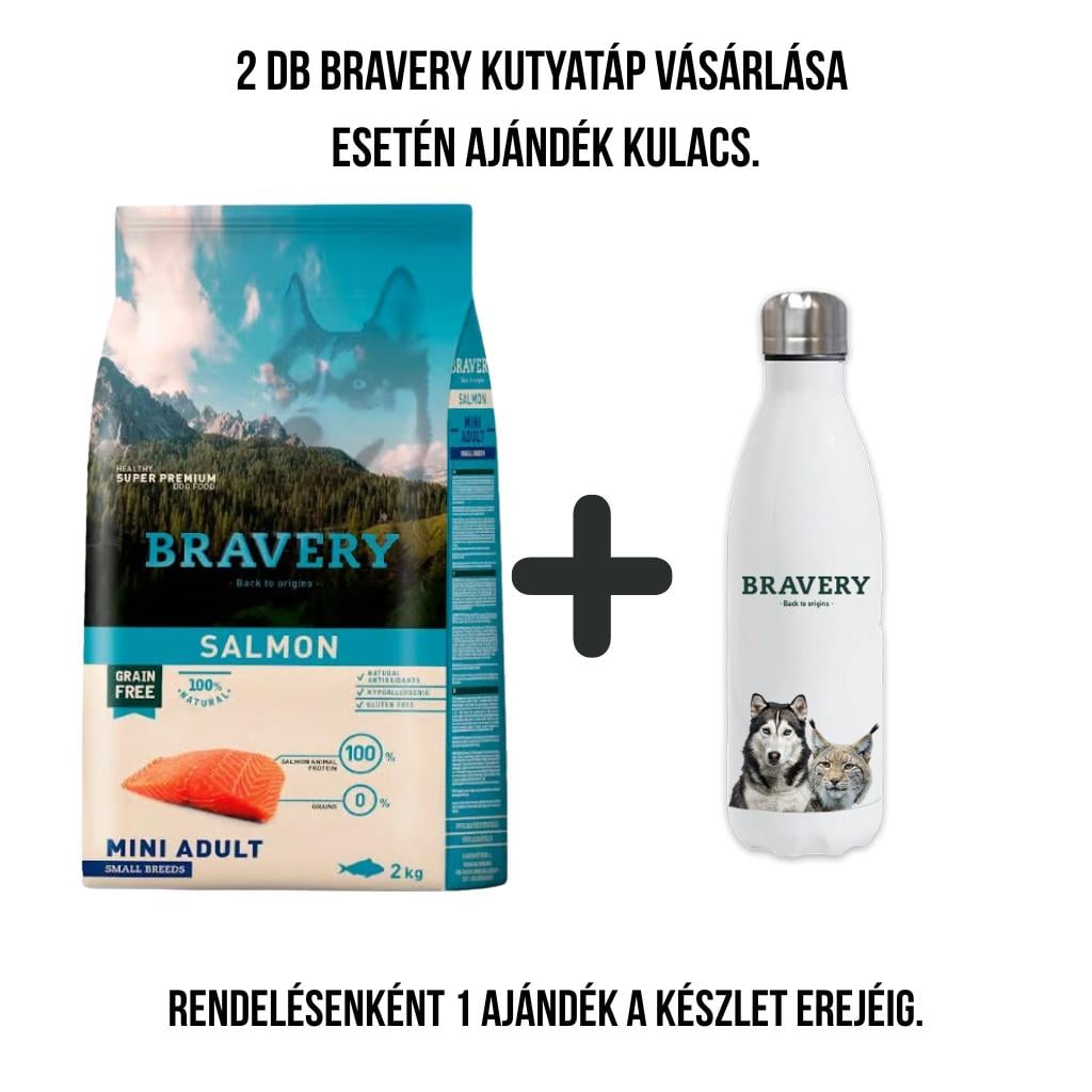 Bravery Salmon Mini Adult Small Breeds kutyatáp