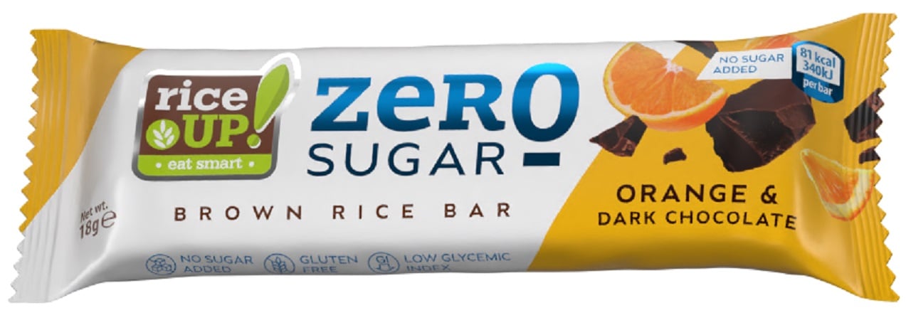Rice Up Zero Rizsszelet narancsízű étcsokoládés hozzáadott cukor nélkül
