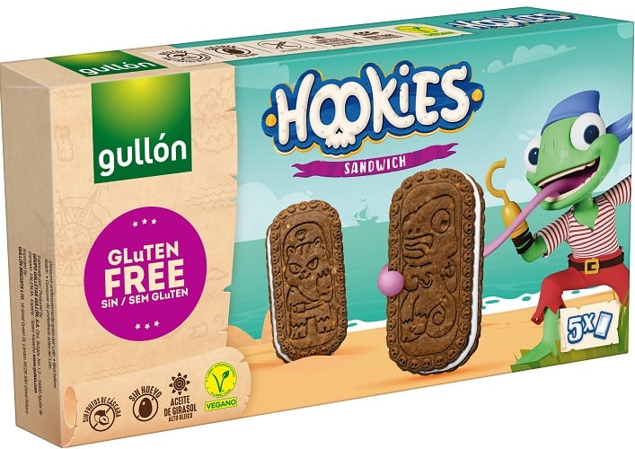 Gullon Hookies Szendvicskeksz